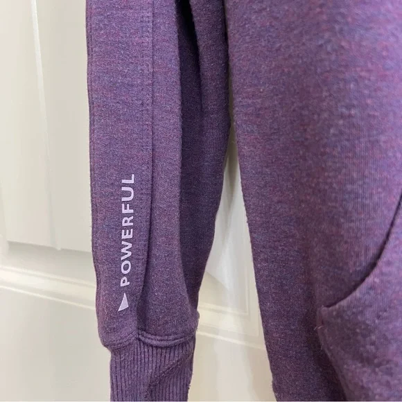 Athleta Girl All For One Hoodie in Purple, Size L (12) - Picture 3 of 8